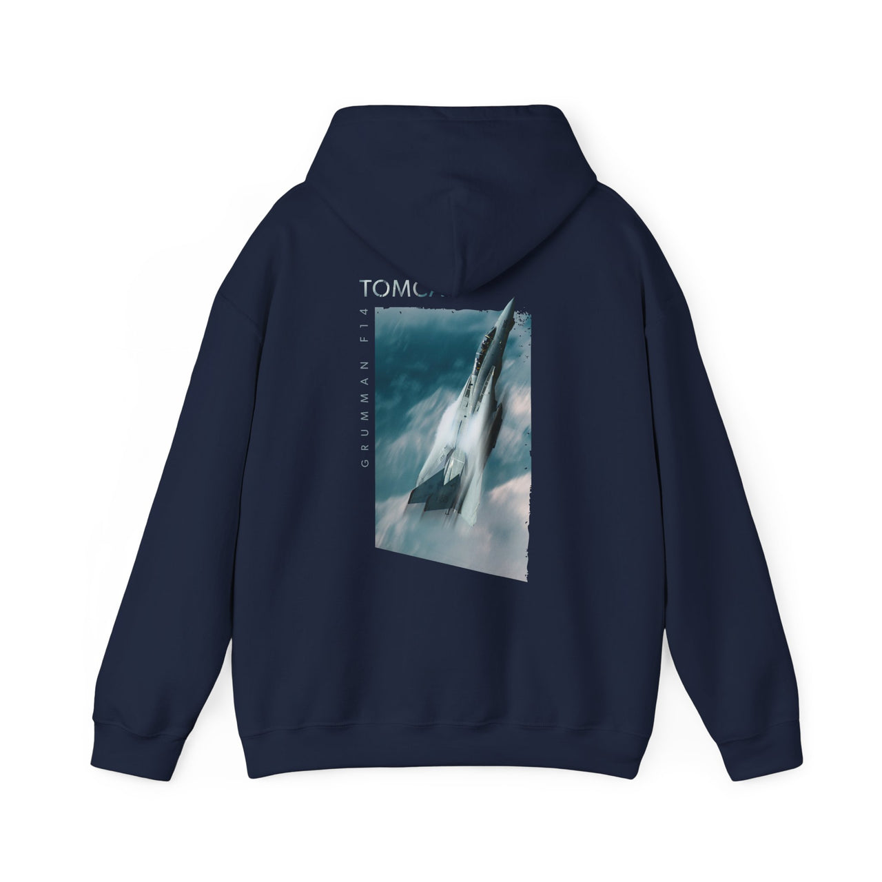F-14 Tomcat - Hoodie printed on back