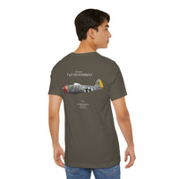 Thumbnail for P-47D Thunderbolt - T-shirt printed on back