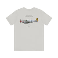 Thumbnail for P-51D Mustang 'Shimmy V' - T-shirt printed on back