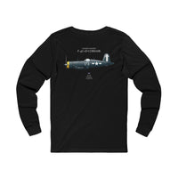 F4U-ID Corsair - Long Sleeve Tee printed on back