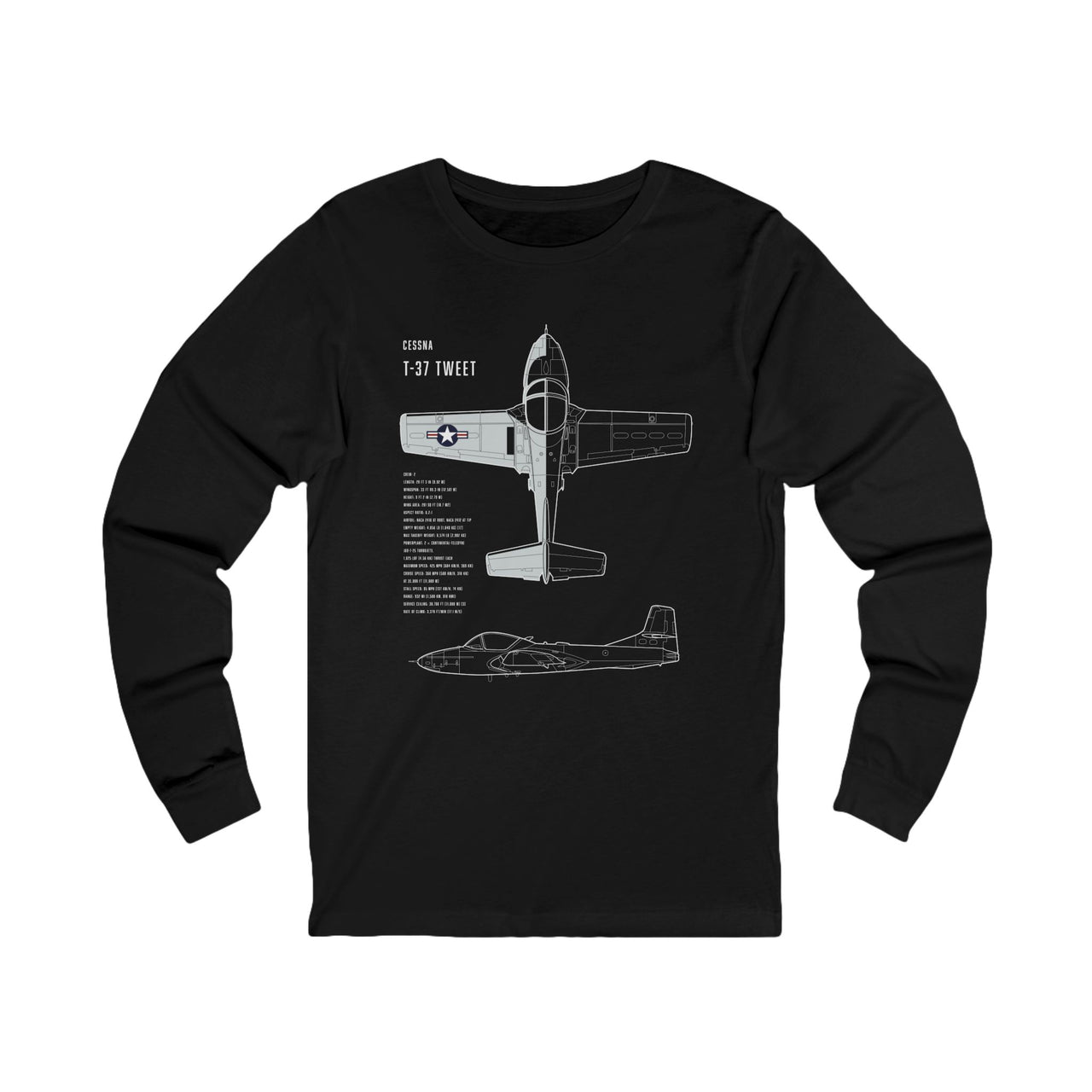 T-37 Tweet  - Long Sleeve Tee