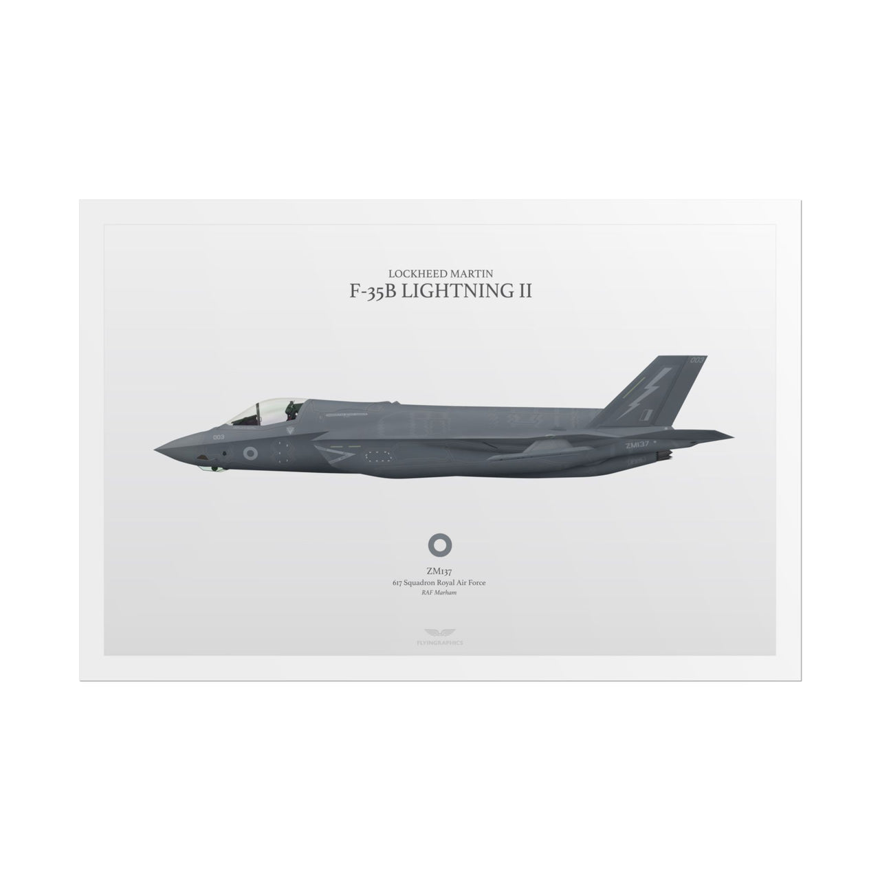 F-35B Lightning II -  Rolled Poster