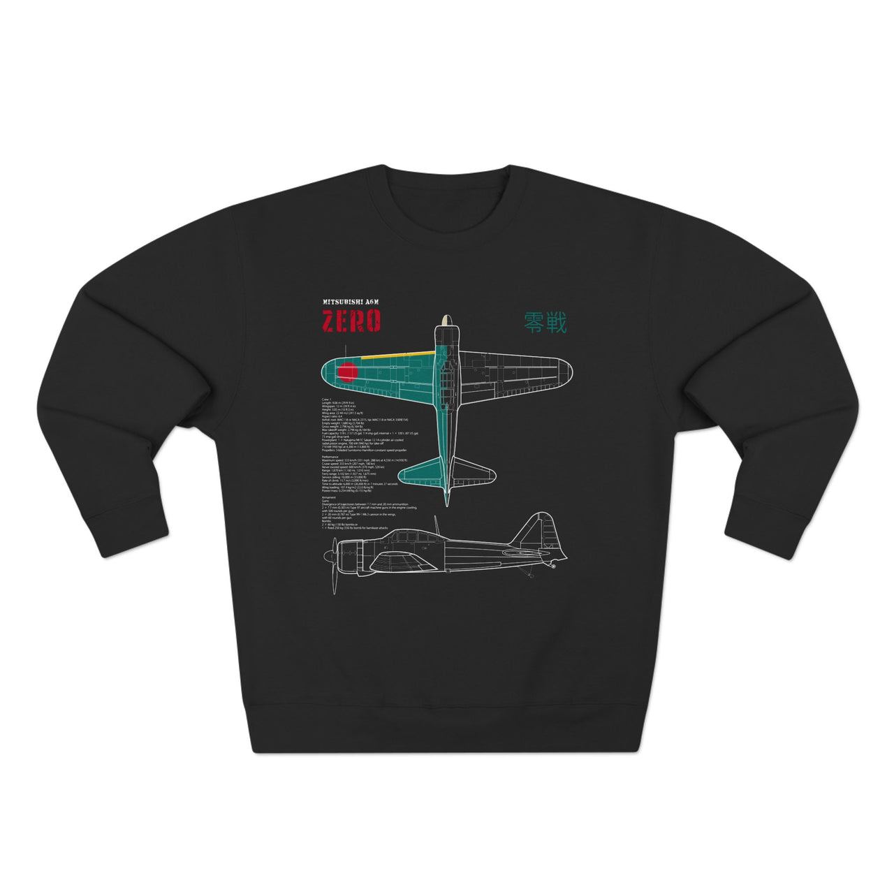 A6M Zero - Sweat shirt