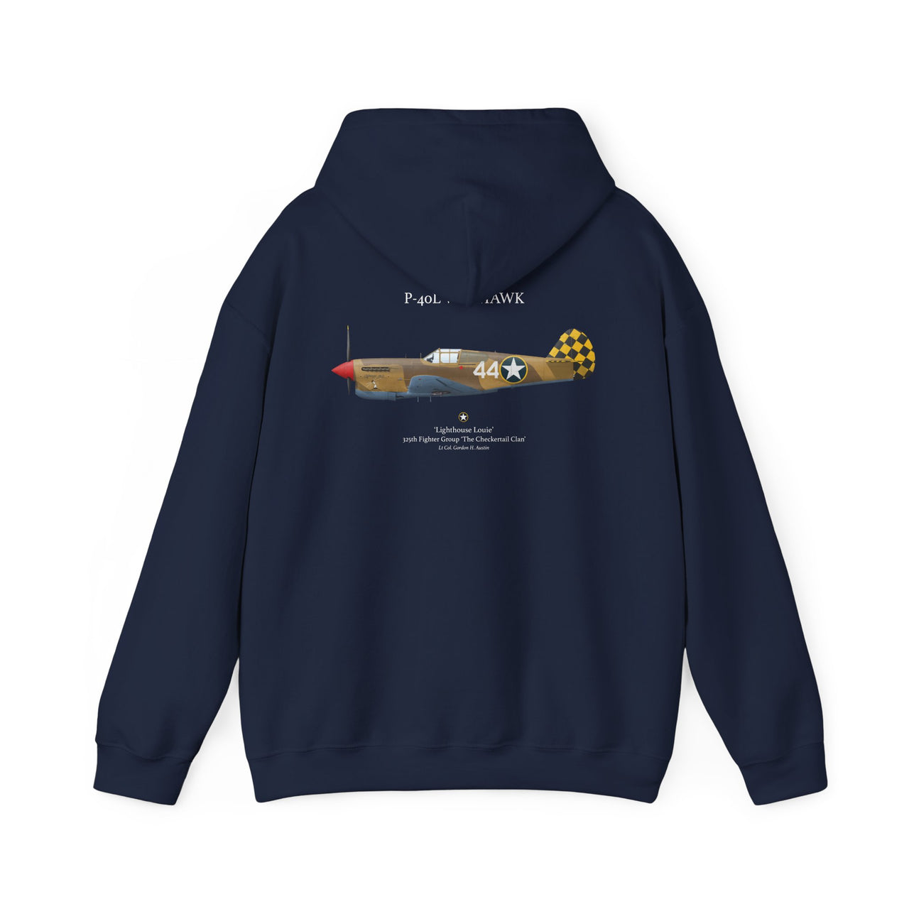 P-40L Warhawk - Hoodie printed on back