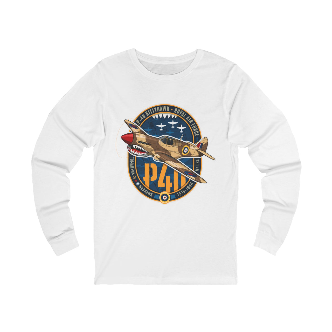 P-40 Kittyhawk - Long Sleeve Tee