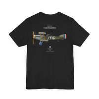Bristol F2B Fighter - T-shirt printed on back