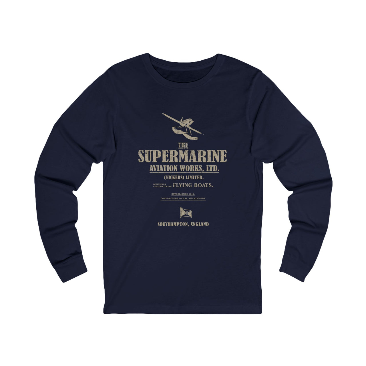 Supermarine - Long Sleeve Tee