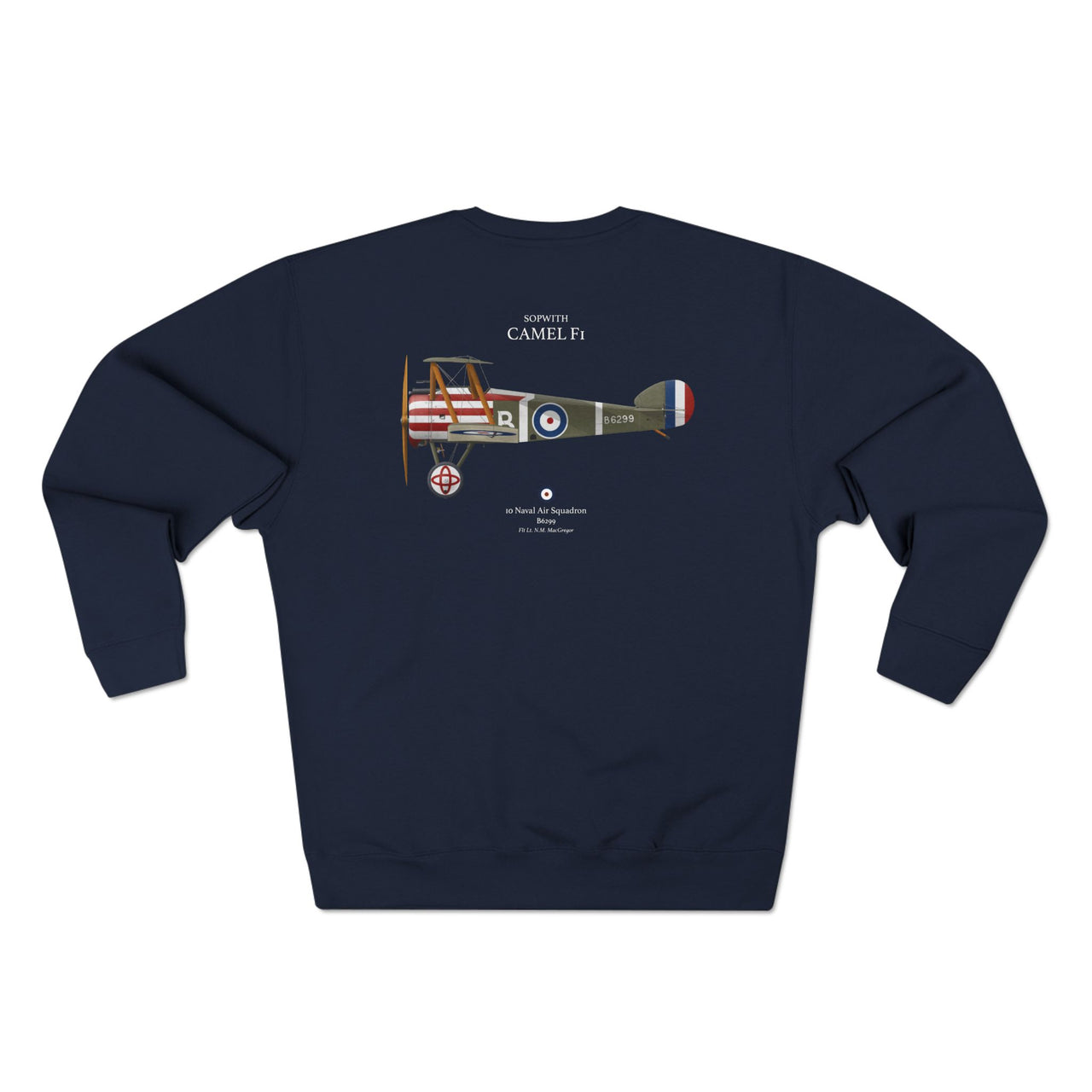 Sopwith Camel F1 - Sweat shirt printed on back