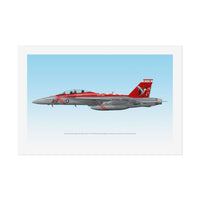 Thumbnail for F-18 Hornet -  Rolled Poster