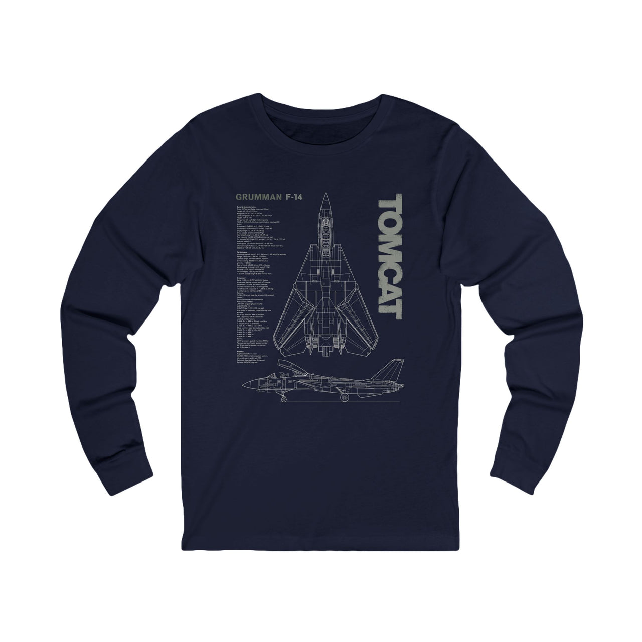 F-14 Tomcat - Long Sleeve Tee