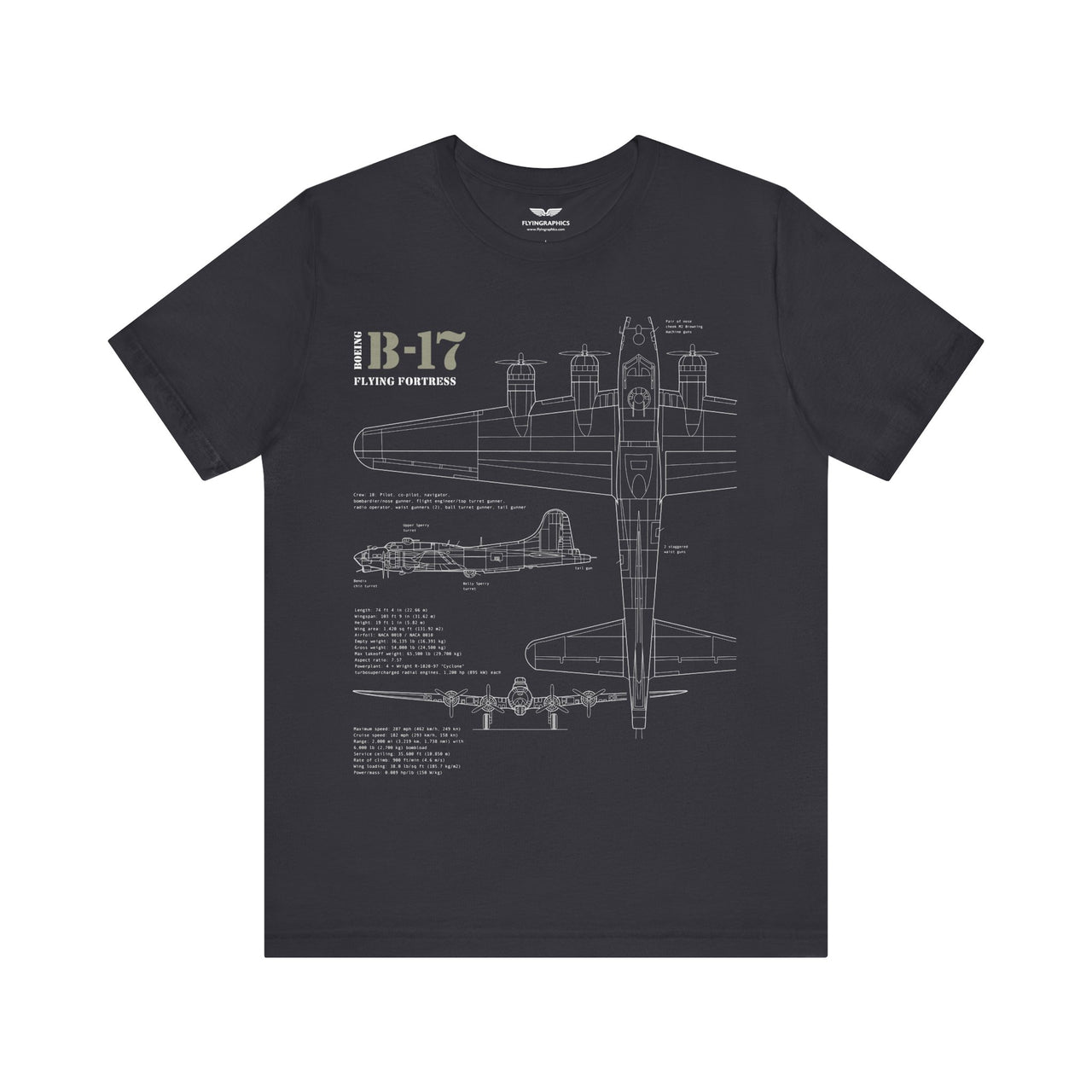 B-17 Flying Fortress - T-shirt