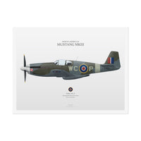 Mustang MKIII 309SQN -  Rolled Poster
