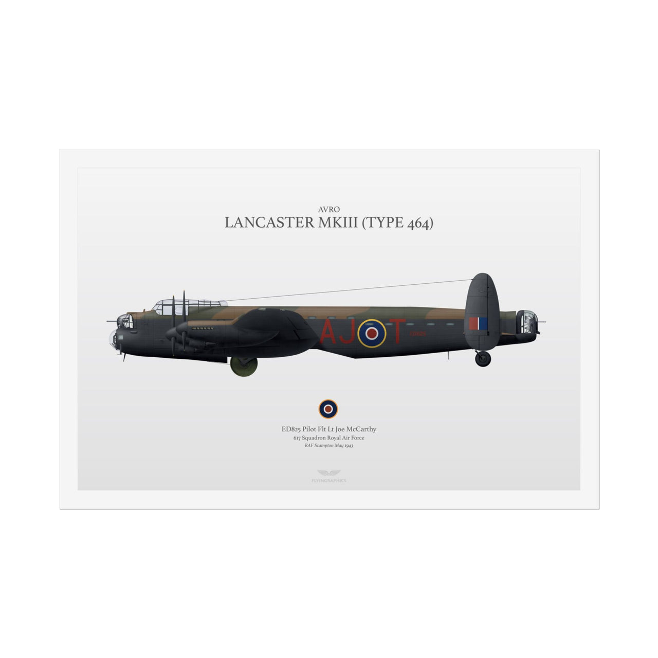 Lancaster MKIII (Type 464) -  Rolled Poster