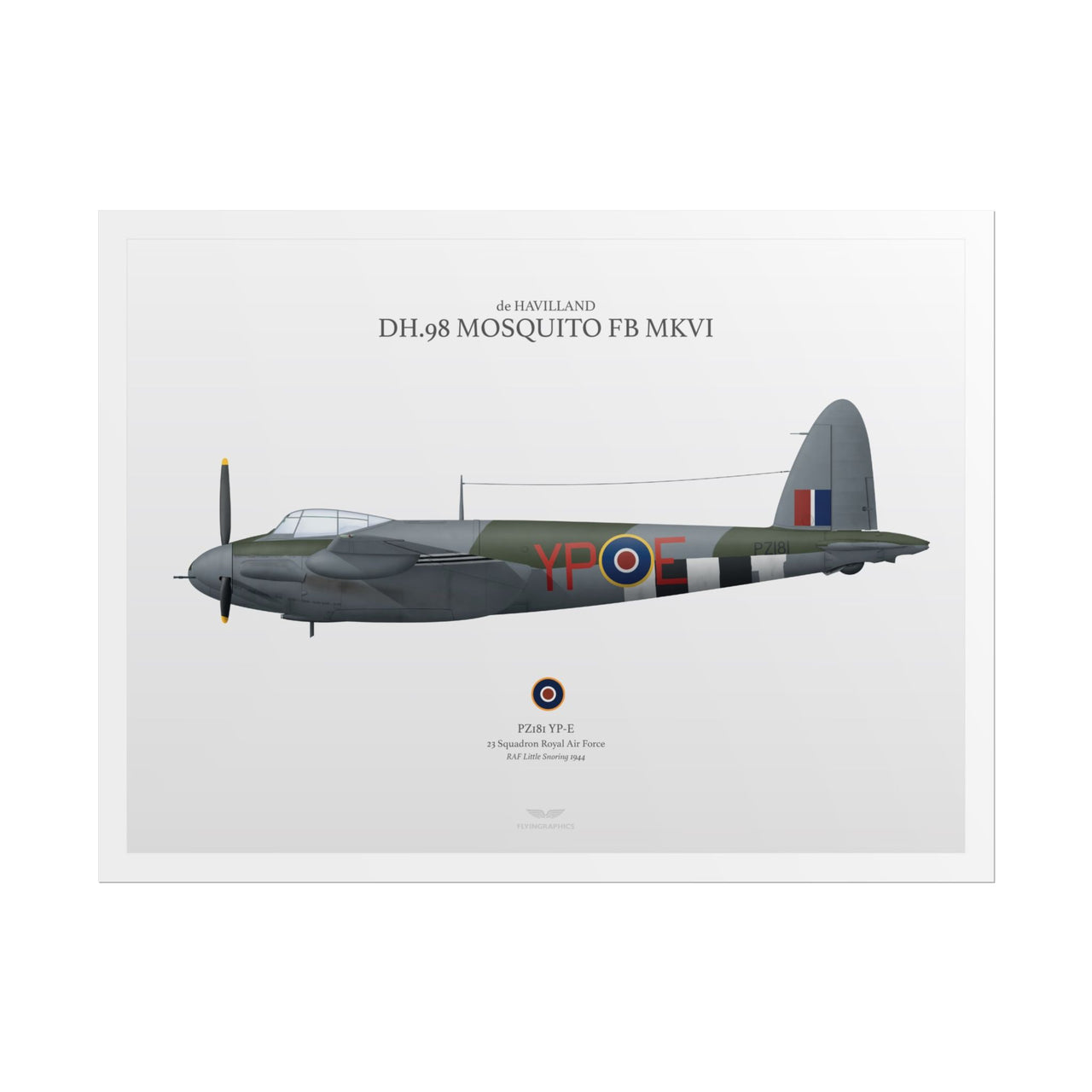 Mosquito FB MKVI -  Rolled Poster