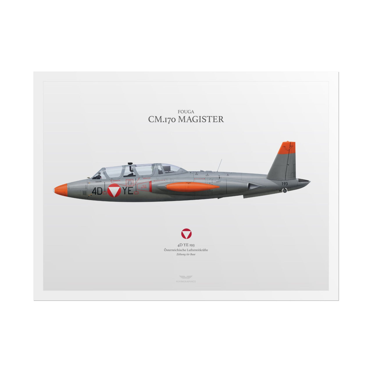 CM.170 Magister -  Rolled Poster