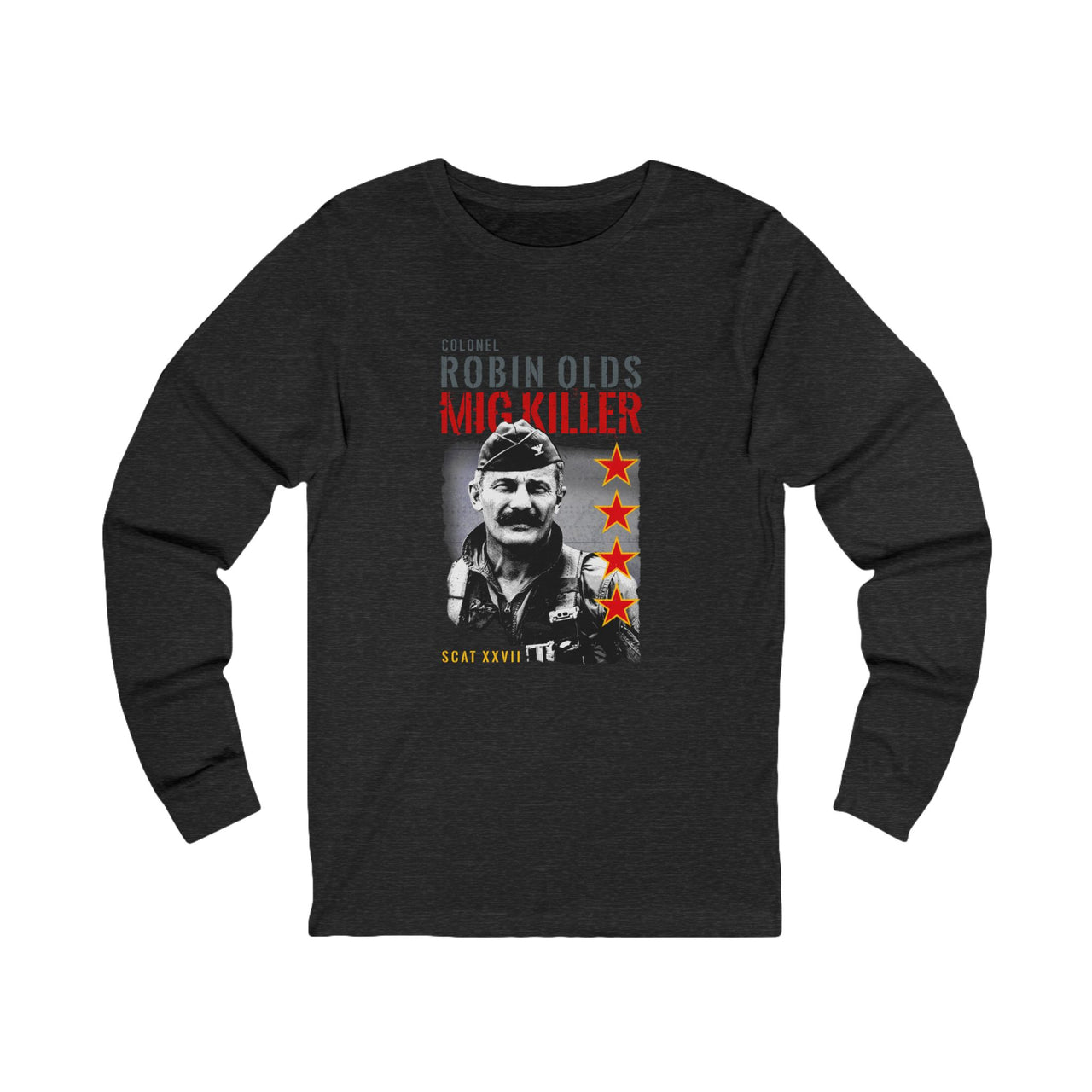 Robin Olds - MiG Killer - Long Sleeve Tee