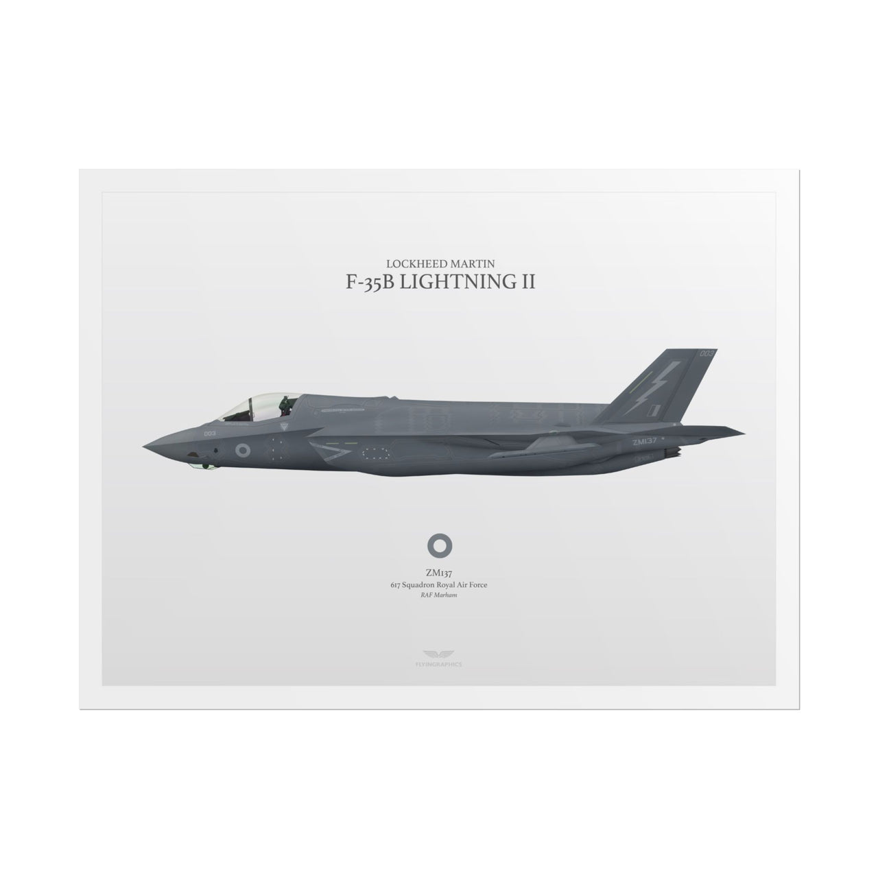 F-35B Lightning II -  Rolled Poster