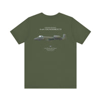 Thumbnail for A-10A Thunderbolt II - T-shirt printed on back