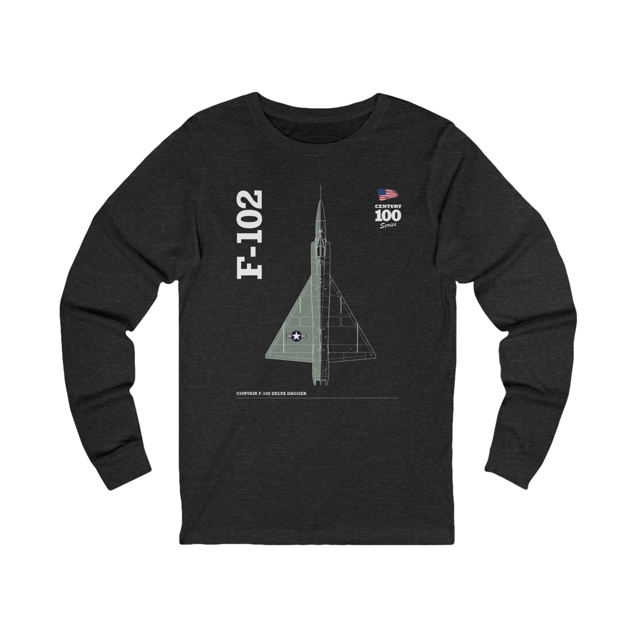 F-102 Delta Dagger - Long Sleeve Tee