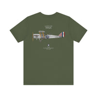 Thumbnail for de Havilland D.H.9A - T-shirt printed on back