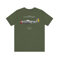 Thumbnail for P-47D Thunderbolt - T-shirt printed on back