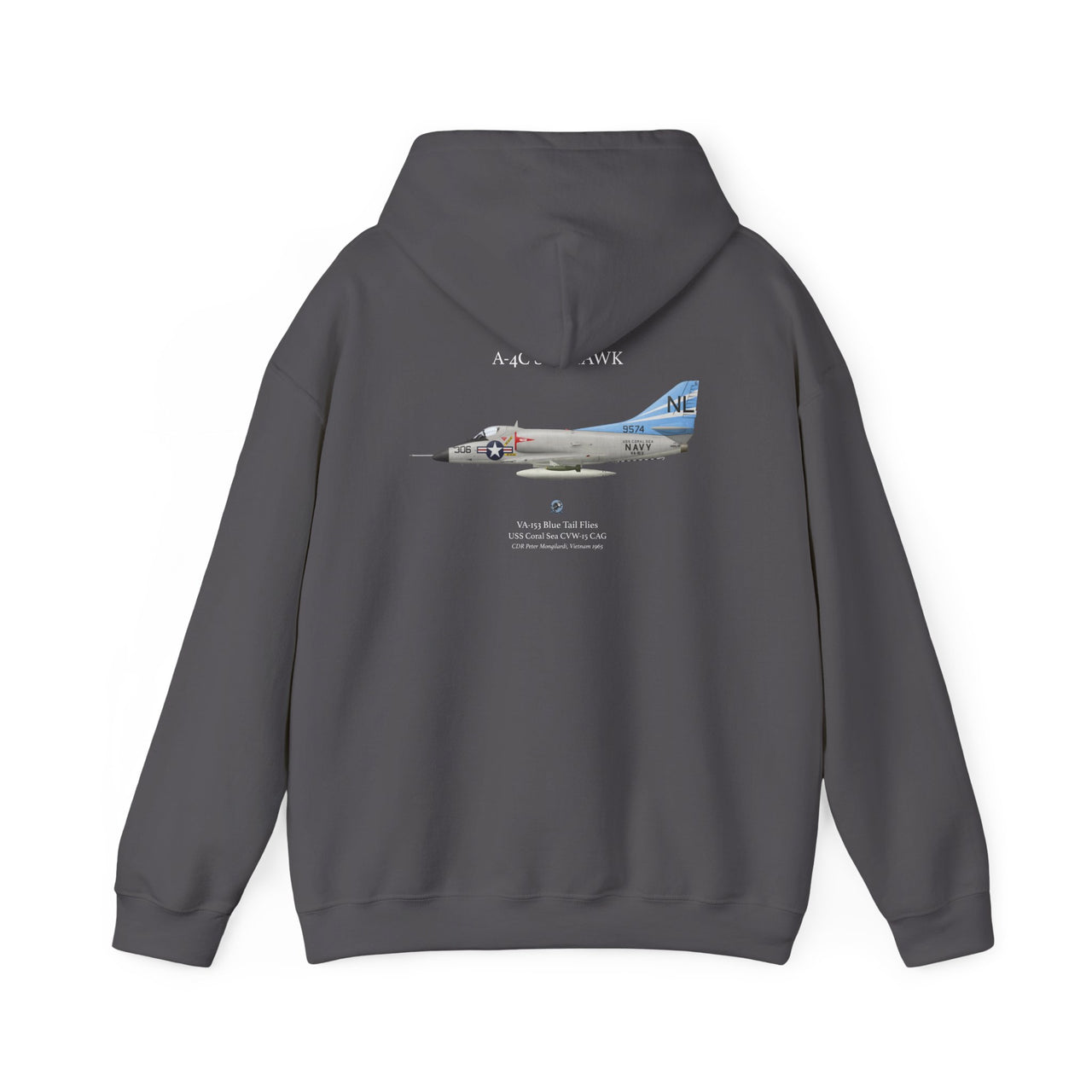 A-4C Skyhawk - Hoodie printed on back