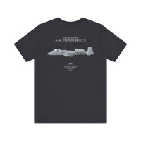 Thumbnail for A-10C Thunderbolt II - T-shirt printed on back