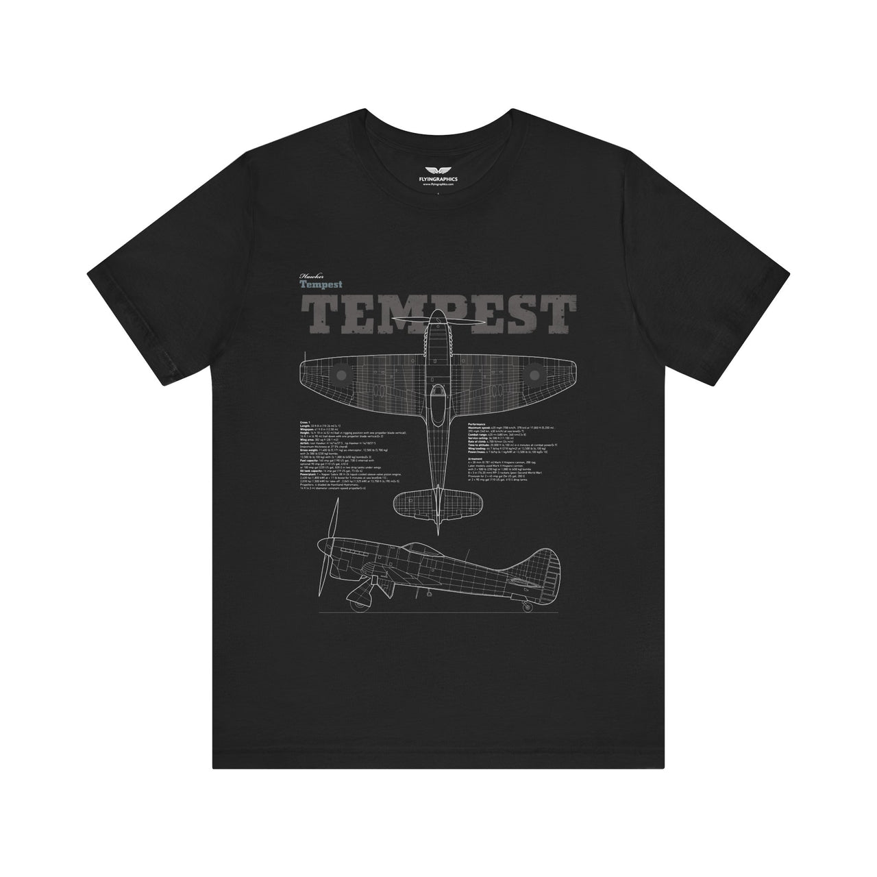 Hawker Tempest  - T-shirt