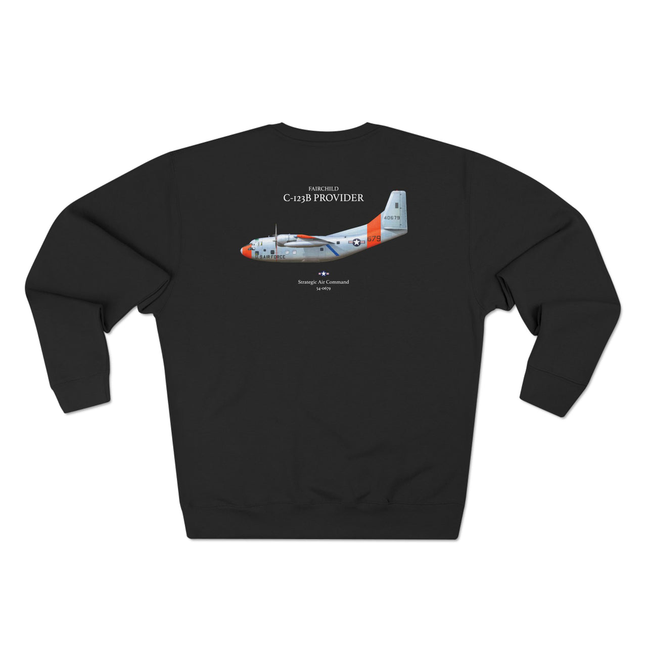 C-123B Provider - Sweat shirt printed on back