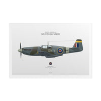 Thumbnail for Mustang MKIII  -  Rolled Poster