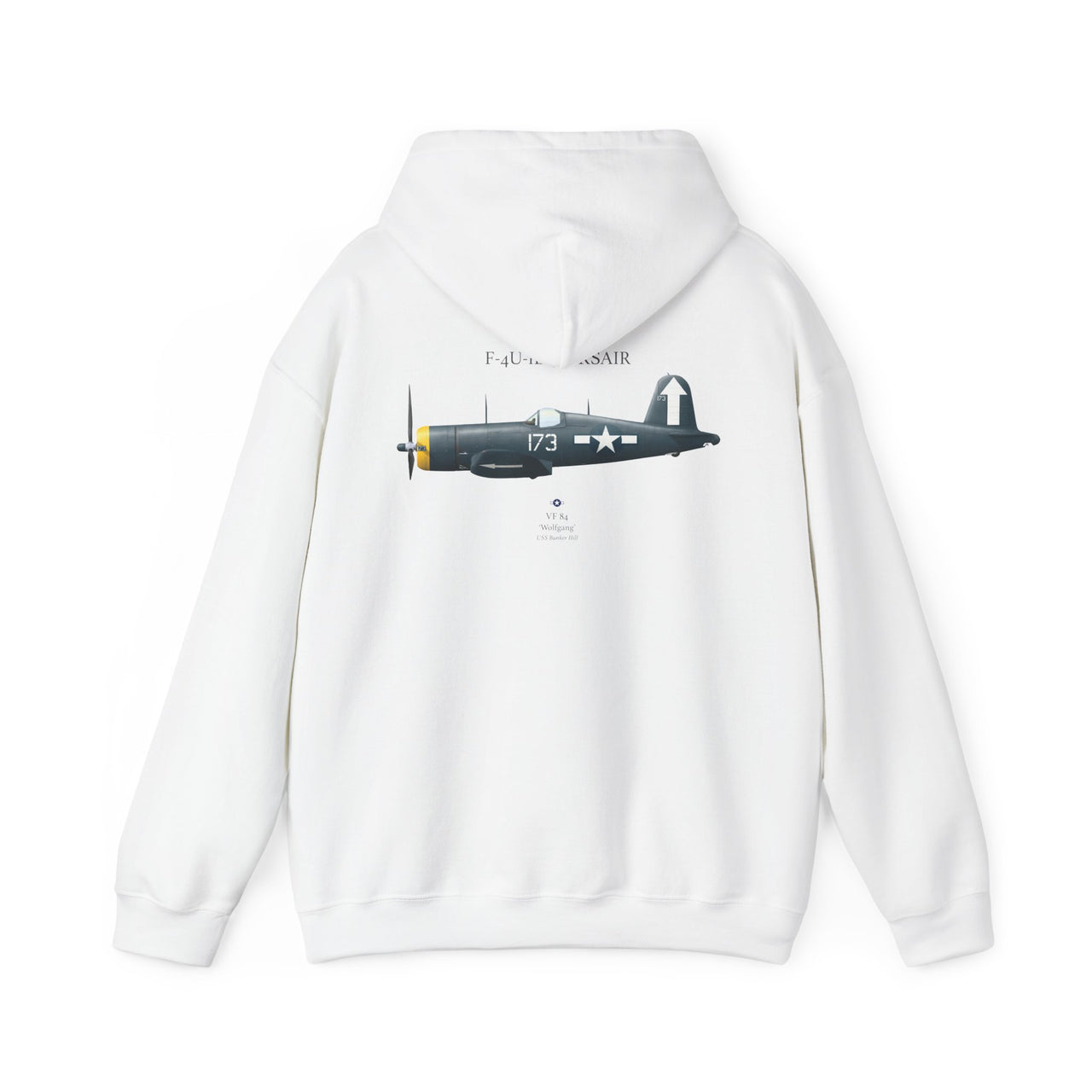 F-4U-ID Corsair - Hoodie printed on back