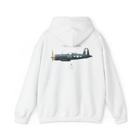 Thumbnail for F-4U-ID Corsair - Hoodie printed on back