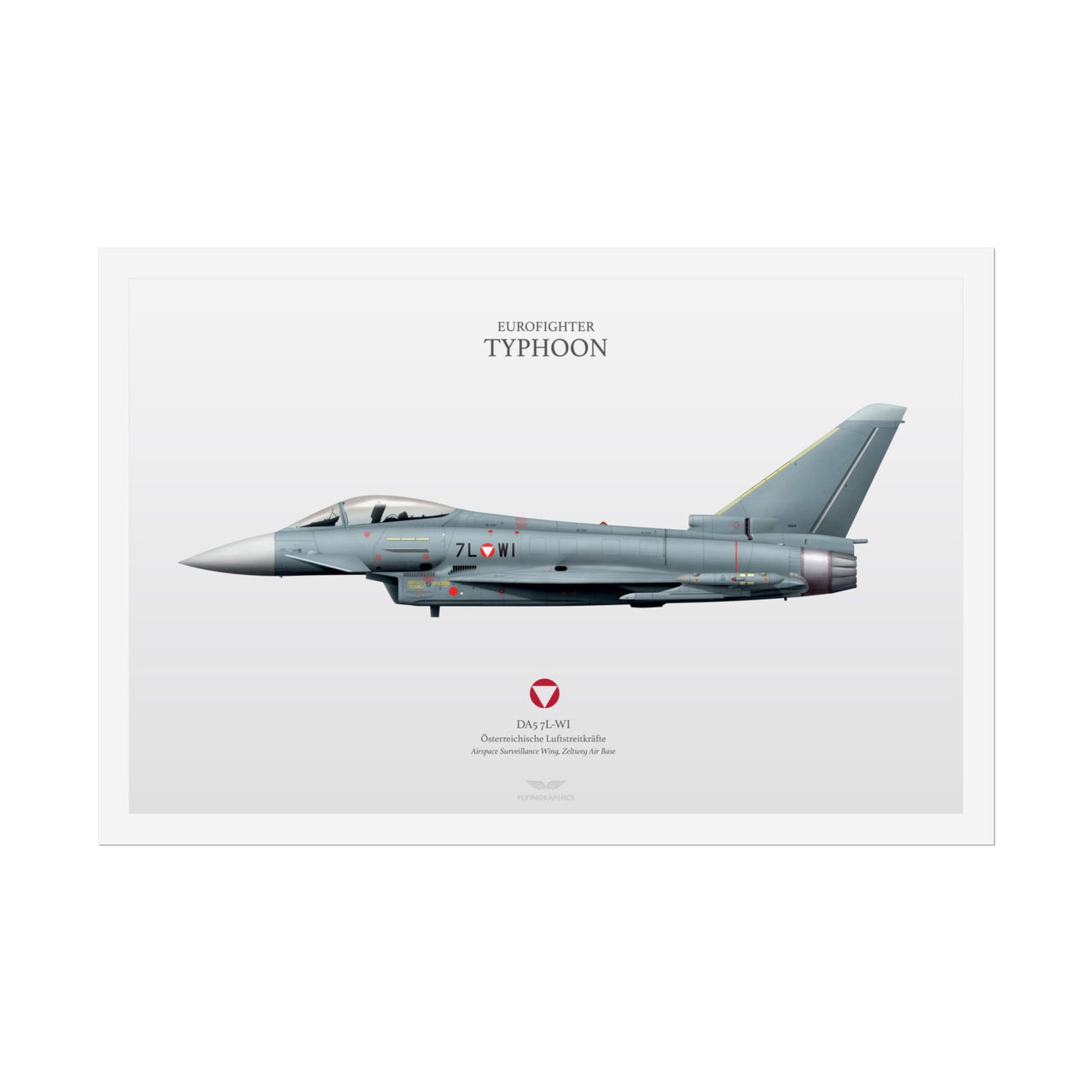 Eurofighter Typhoon DA5 -  Rolled Poster