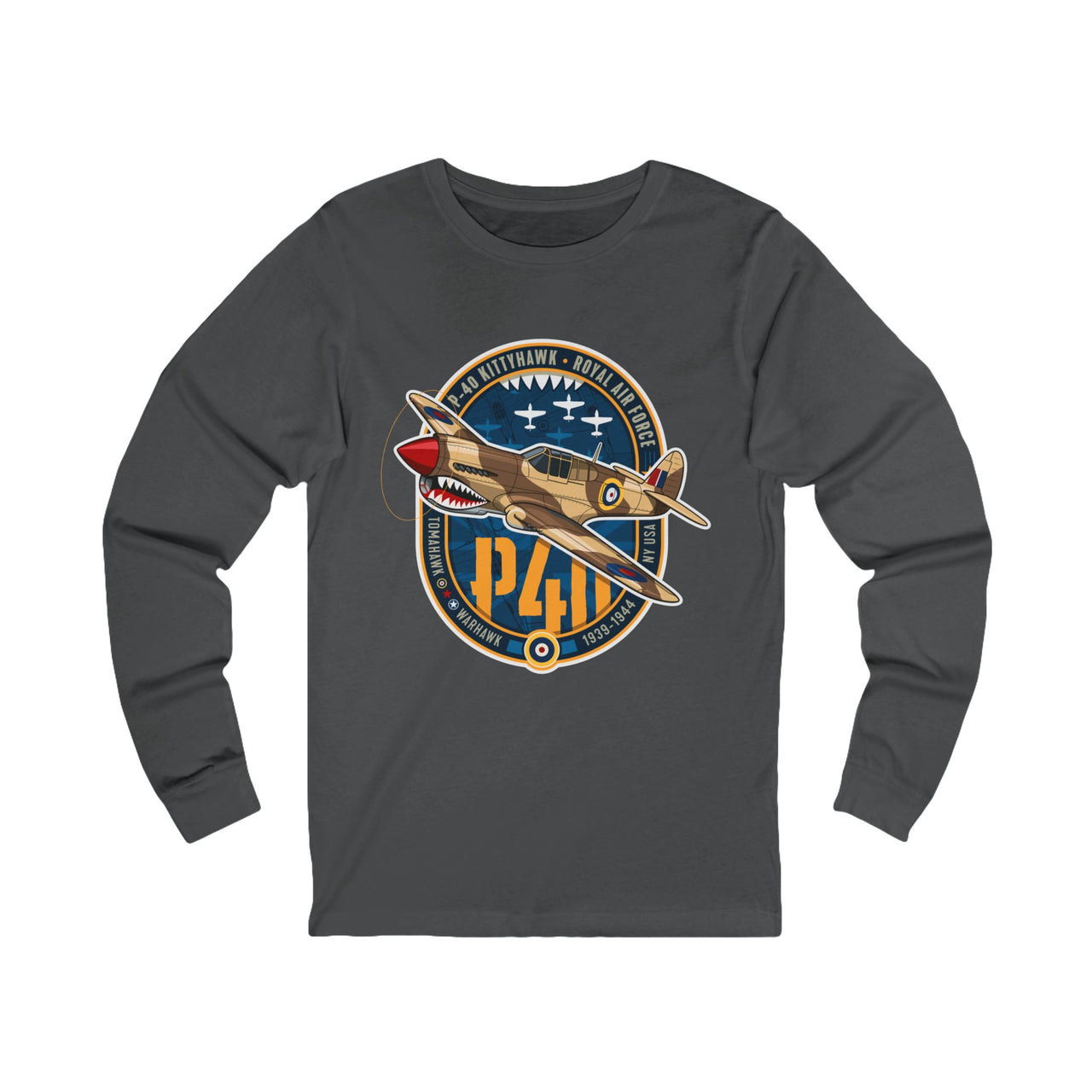 P-40 Kittyhawk - Long Sleeve Tee
