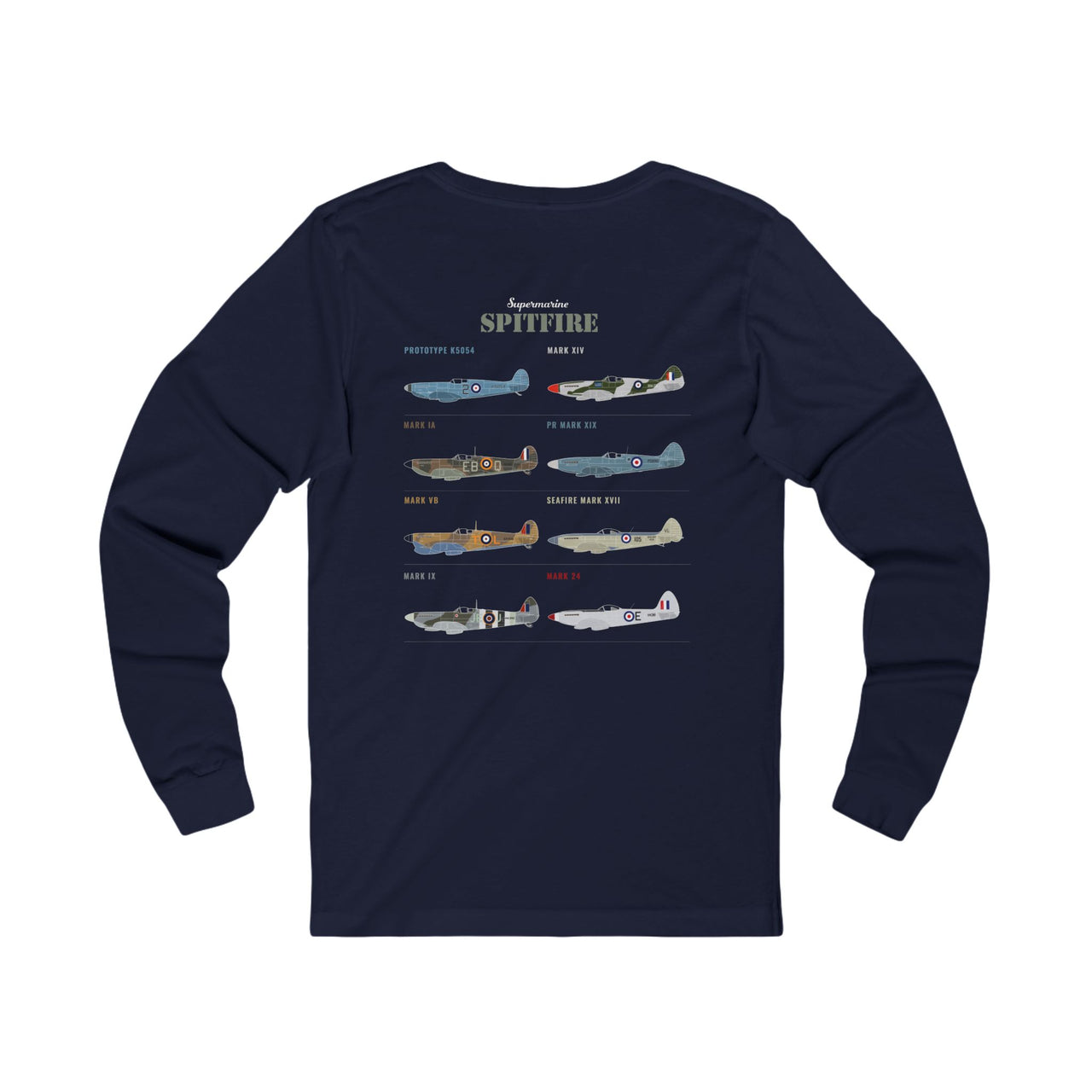 Spitfire Prototype K5054 - Long Sleeve Tee