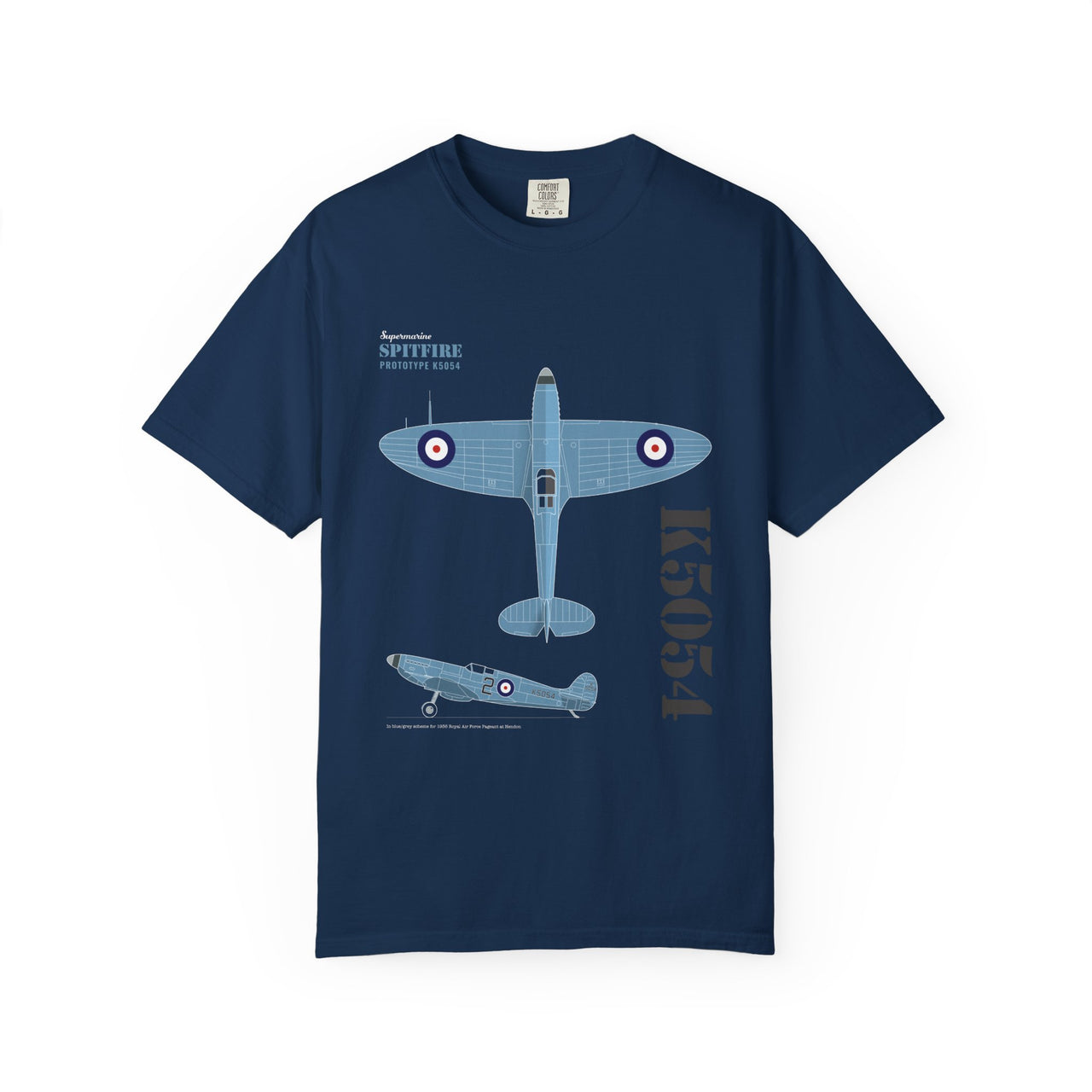 Spitfire Prototype K5054 - T-shirt