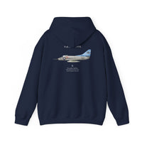 A-4C Skyhawk - Hoodie printed on back