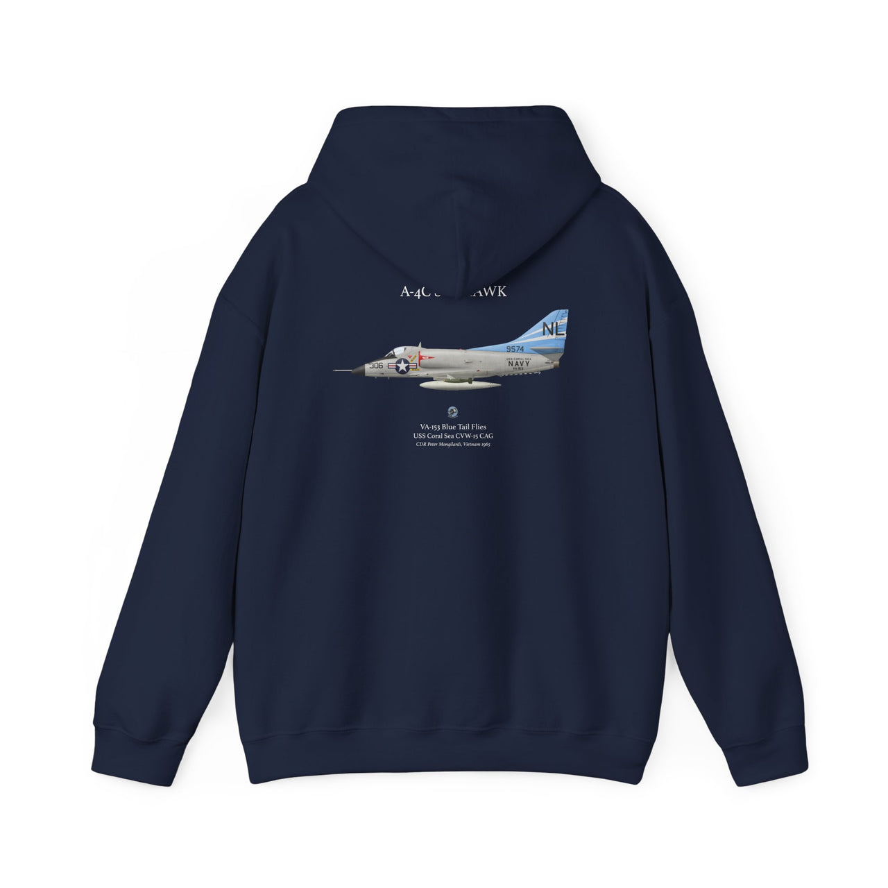 A-4C Skyhawk - Hoodie printed on back