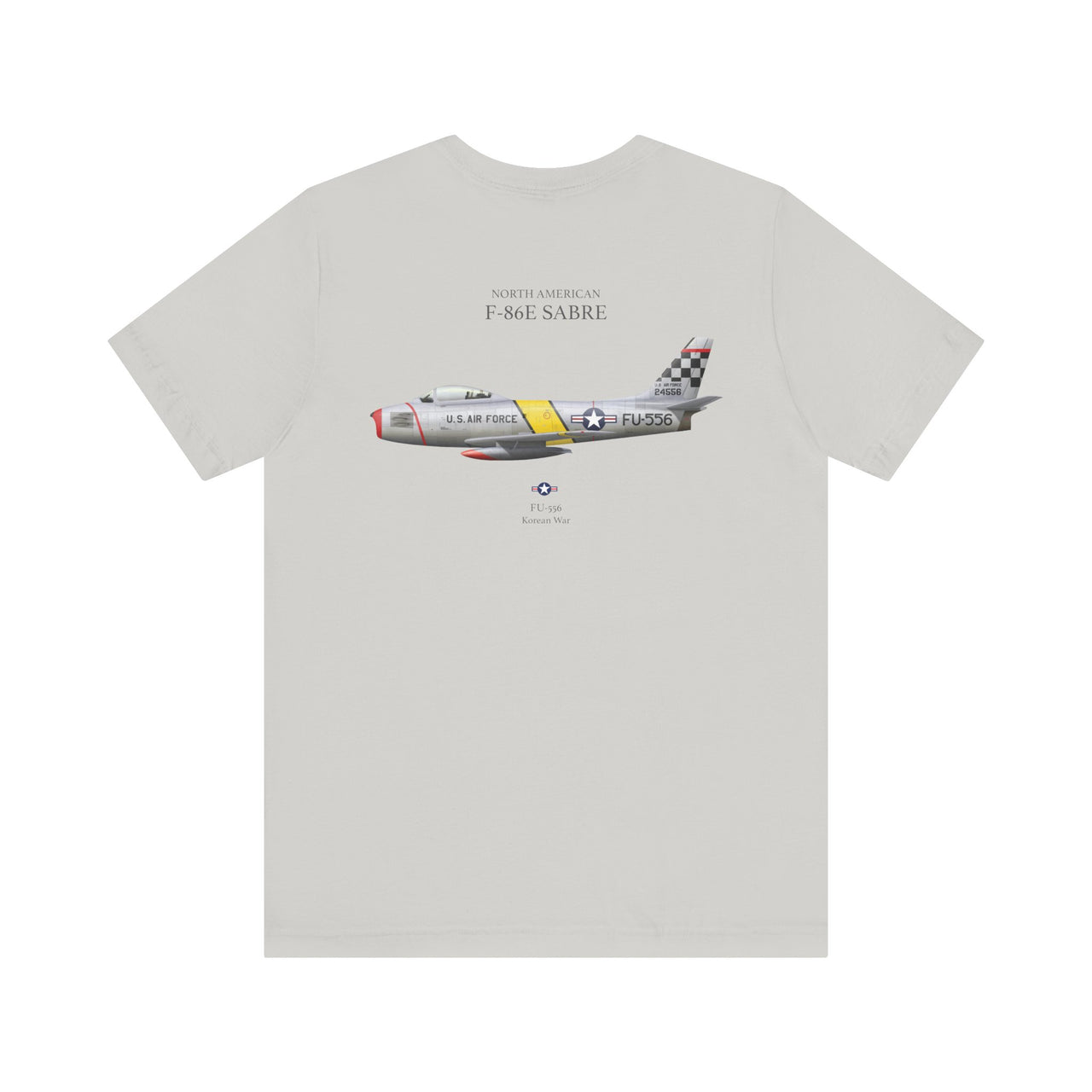 F-86E Sabre - T-shirt printed on back