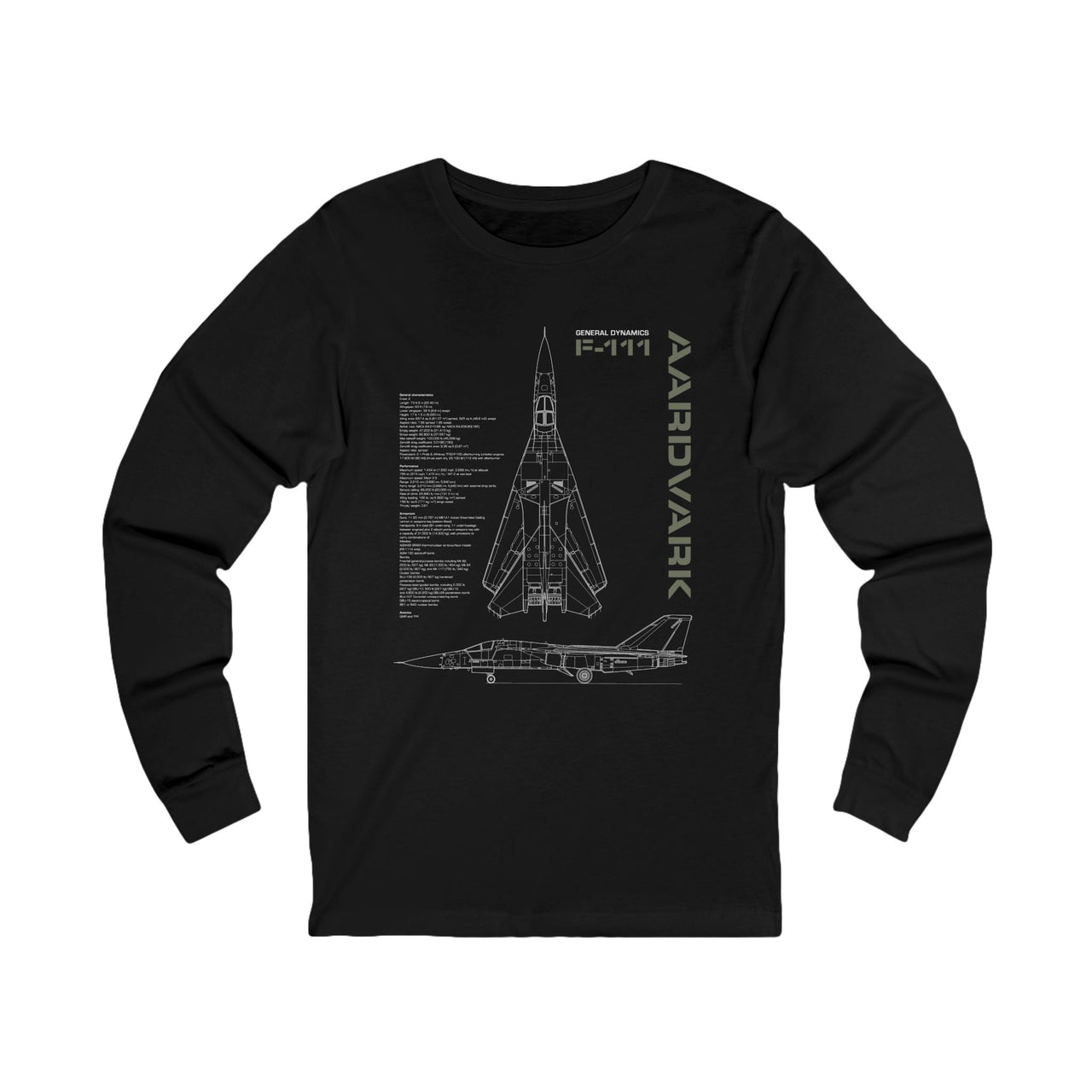 F-111 Aardvark - Long Sleeve Tee