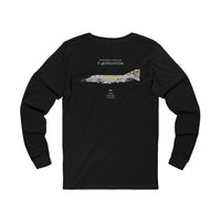F-4B Phantom 'Jolly Rogers' - Long-Sleeve T-shirt printed on back