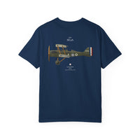Thumbnail for RAF SE.5A - T-shirt printed on back