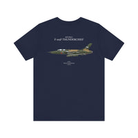 Thumbnail for F-105 F Thunderchief - T-shirt printed on back