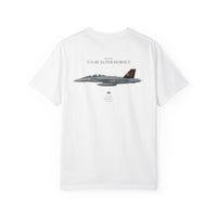 Thumbnail for F/A-18F Super Hornet 'Red Rippers' - T-shirt printed on back