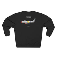 F-86E Sabre - Sweat shirt printed on back