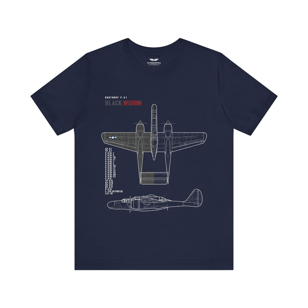 P-61 Black Widow - T-shirt