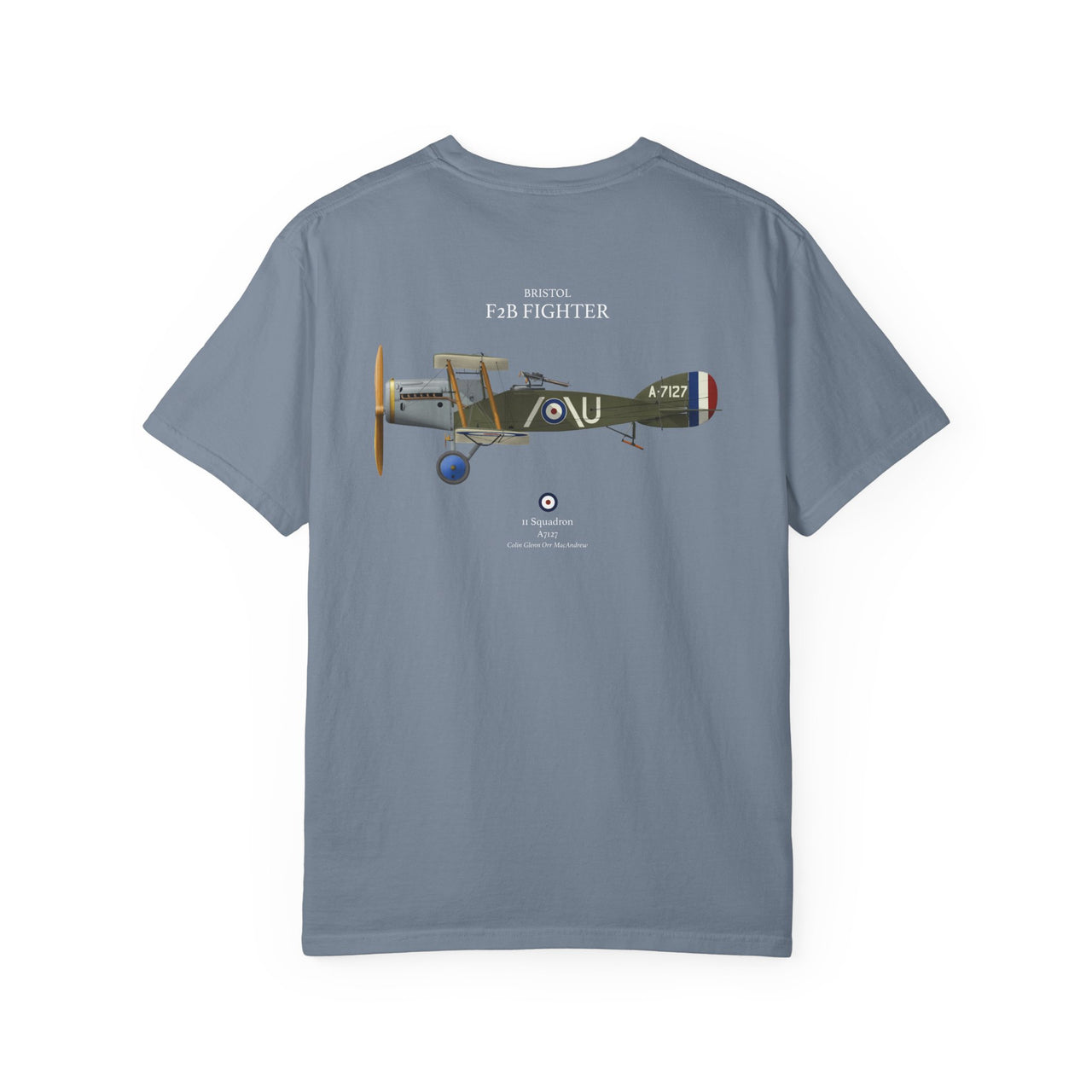 Bristol F2B Fighter - T-shirt printed on back