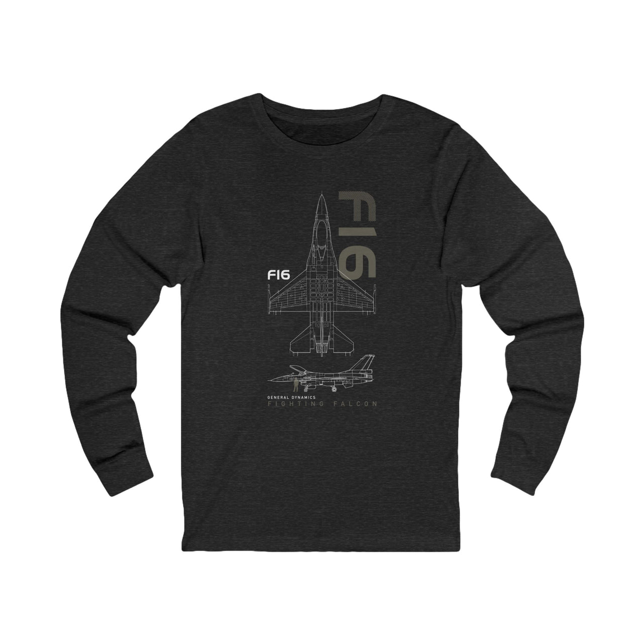 F-16 Fighting Falcon - Long Sleeve Tee