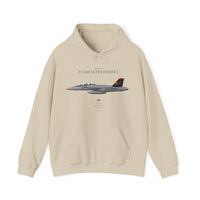 Thumbnail for F/A-18F Super Hornet 'Red Rippers'  - Hoodie