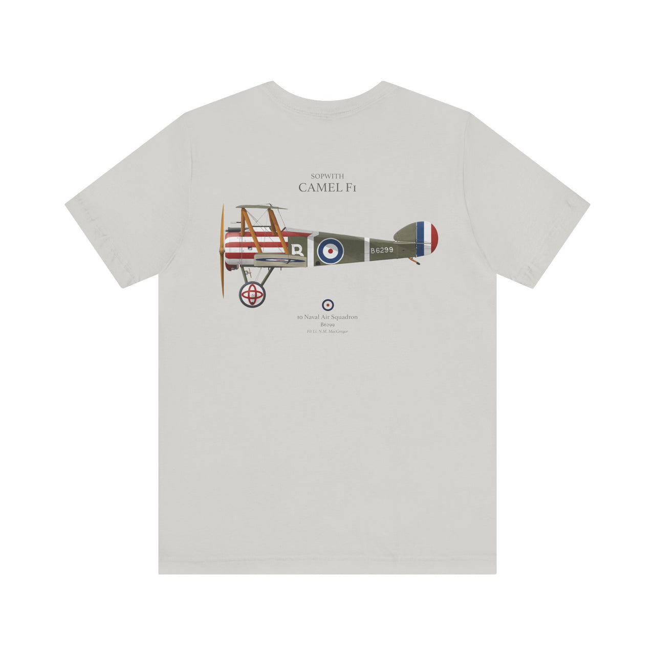 Sopwith Camel F1 - T-shirt printed on back